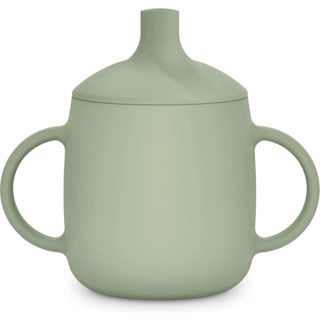 Поильник-непроливайка Suavinex Colour Essence силіконова 3 в 1 (з носиком та трубочкою), 270 мл, +6 м , зелена (402899) - изображение 4