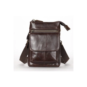 Сумка Vintage Через плече чоловіча Коричнева (20097) зображення 1