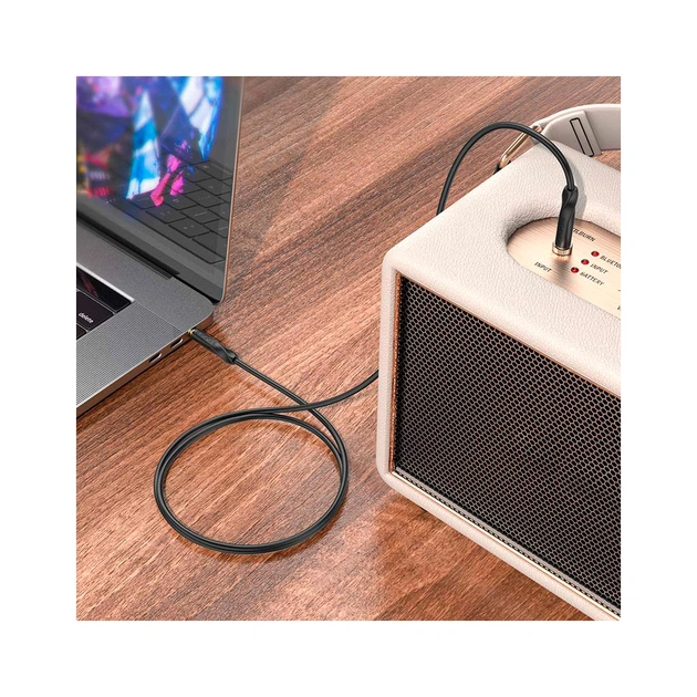 Кабель мультимедійний 3.5mm M to 3.5mm M 1.0m black BOROFONE (6974443389166) - picture 5