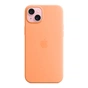 Чохол до мобільного телефона Apple iPhone 15 Plus Silicone Case with MagSafe Orange Sorbet (MT173ZM/A) - зменшене зображення 2