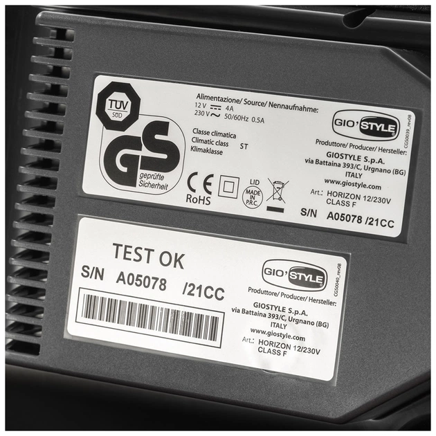 Автохолодильник Giostyle Horizon 20 12/220V (8000303310761) - зображення 4