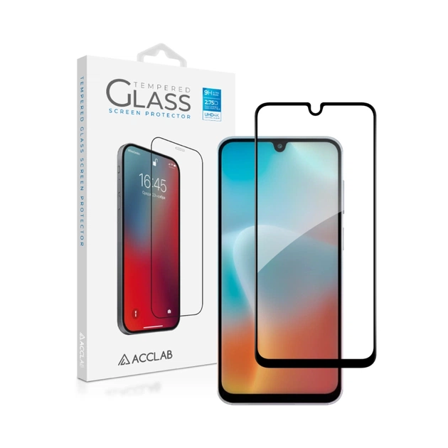 Скло захисне ACCLAB Full Glue Samsung M16 Black (1283126620218) - зображення 1