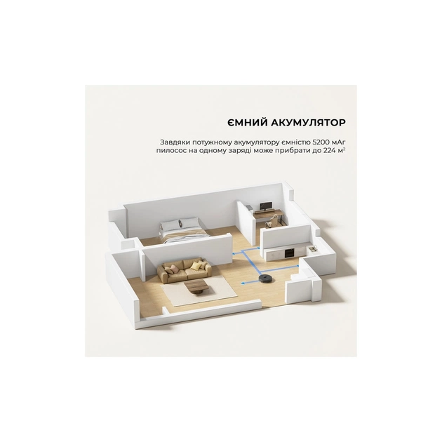 Пилосос Dreame D9 Max Gen2-BLK (RLD34GA-Bl) - picture 11