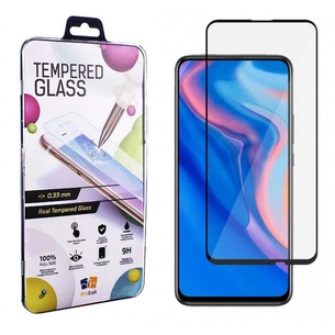 Скло захисне Drobak Honor 9 X Black Full Cover Full Glue (440910) зображення 1
