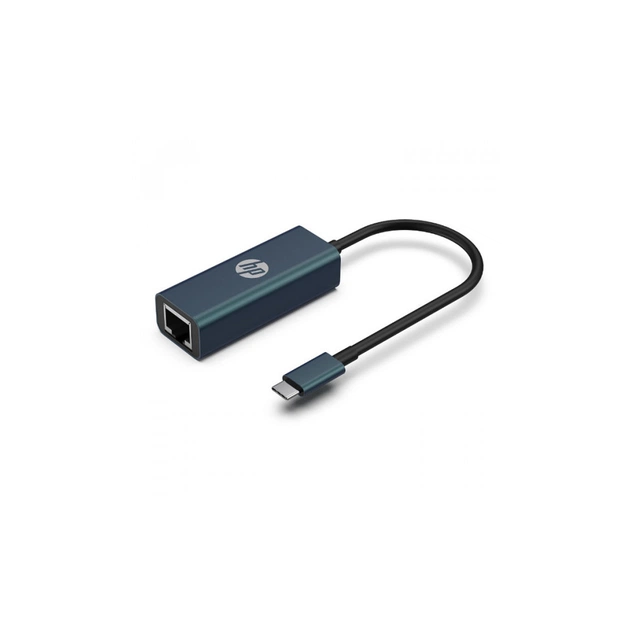 Адаптер USB-C to RJ45 Ethernet 1000Mbps blue HP (DHC-CT208) - изображение 1