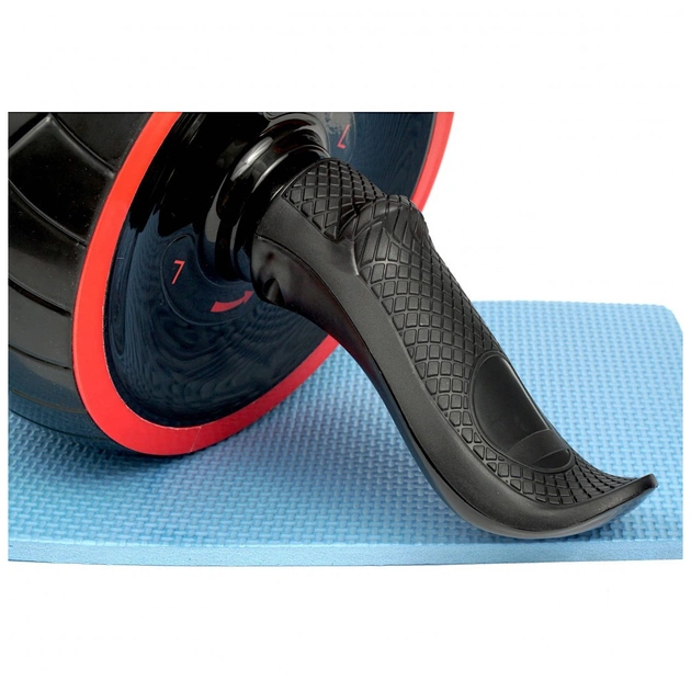 Ролик для преса 7Sports Pro AB Wheel зі зворотним механізмом WA-3 Чорний (WA-3) - зображення 5