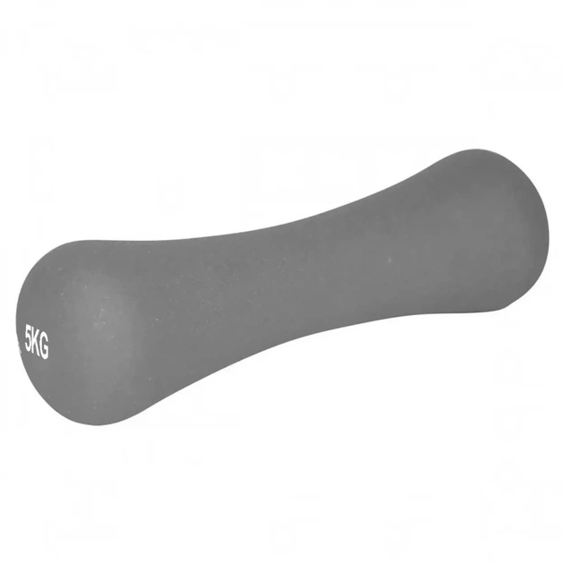 Гантель PowerPlay неопренові 4126 Spartacus 2 х 5 кг Сірі (PP_4126_5kg_2in) - picture 6