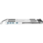 Підставка до ноутбука Digitus Variable Notebook Stand, до 17", USB-C Dock 5-Port (DA-90424) - зменшене зображення 2