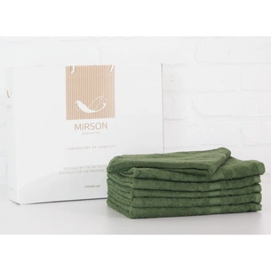 Рушник MirSon набір банних 5079 Elite SoftNess Military 50х90 6 шт (2200003524031) зображення 1