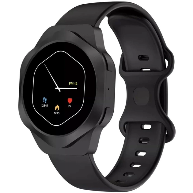 Смарт-годинник Canyon Hexagon SW-88 BT-CALL Black (CNS-SW88BB) - зображення 1
