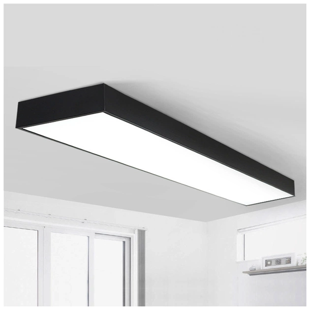 Світильник Євросвітло Sign-48 підвісний лінійний на тросах 48Вт 4200К чорний - picture 4