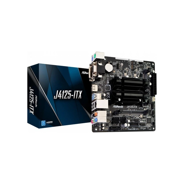 Материнська плата ASRock J4125-ITX - зображення 1