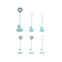 Настольная лампа Kite Cloudy Bunny LED с аккумулятором, зеленая (K24-493-1-4) - уменьшенное изображение 5