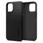 Чохол-накладка Spigen Thin Fit для Apple iPhone 12 Mini Black (ACS01739) - зменшене зображення 3