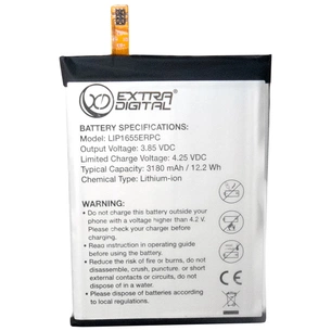 Акумуляторна батарея Extradigital Sony Xperia XZ2 LIS1655ERPC 3180 mAh (BMX6486) изображение 1