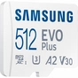 Карта пам'яті Samsung 512GB microSDXC class 10 UHS-I U3 V2 Evo Plus (MB-MC512KA/RU) - зменшене зображення 2