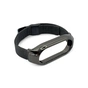 Ремінець до фітнес браслета BeCover Metal для Xiaomi Mi Smart Band 10 Black (713623) - зменшене зображення 1