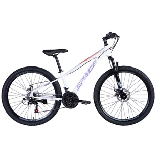 Велосипед Space 26" Saturn AM DD рама-13" St бiло-бузковий 2024 (OPS-SP-26-003) зображення 1
