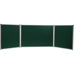 Шкільна дошка Sector магнітна крейдово-маркерна дошка 400х100 ( (КМ4010) зображення 1