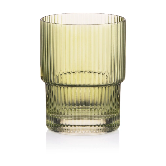 Набір склянок Ardesto 200мл, 2шт, скло, зелений (AR2620SGR) - picture 1