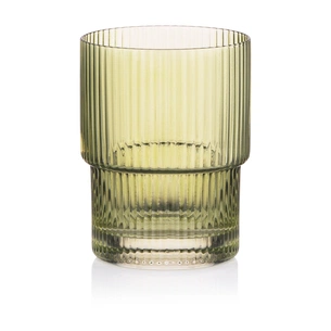 Набір склянок Ardesto 200мл, 2шт, скло, зелений (AR2620SGR) зображення 1