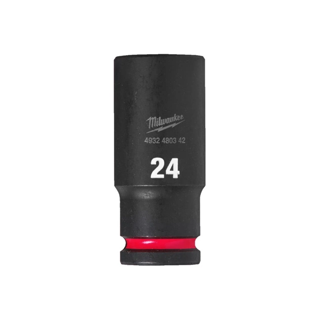Торцевая головка Milwaukee ShW 1/2" 24 мм, длинная (4932480342) - изображение 1