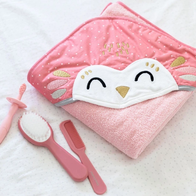 Детская зубная щетка Canpol babies с ограничителем - розовая (51/500_pin) - изображение 9