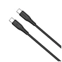 Дата кабель USB-C to USB-C 2.0m 3A 60W textured PVC black ColorWay (CW-CBPDCC095-BK) - уменьшенное изображение 2