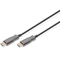 Кабель мультимедійний HDMI M to HDMI M 30m 4K AOC hybrid-fiber black Digitus (AK-330125-300-S) - зменшене зображення 1