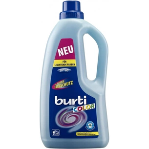 Гель для прання Burti Color для кольорової білизни 1.5 л (4000196121431) зображення 1