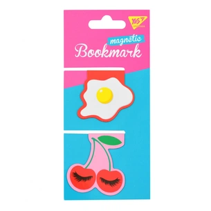 Закладки для книг Yes магнітні Fancy, 2 шт (707271) зображення 1