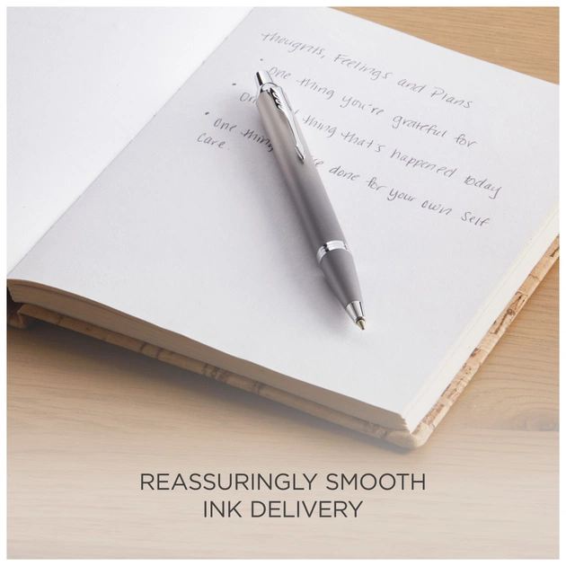 Ручка кулькова Parker IM 17 Rituals Grey CT BP + Пакет Parker Rituals (29 232) - picture 3