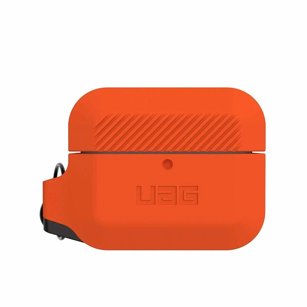 Чохол для навушників UAG для Airpods Pro Silicone Orange/Black (10225K119740) - зображення 1