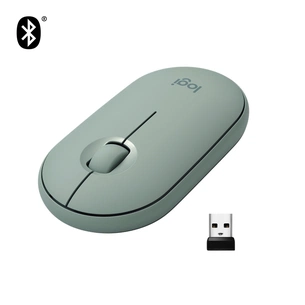 Мишка Logitech M350 Wireless Eucalyptus (910-005720) зображення 1