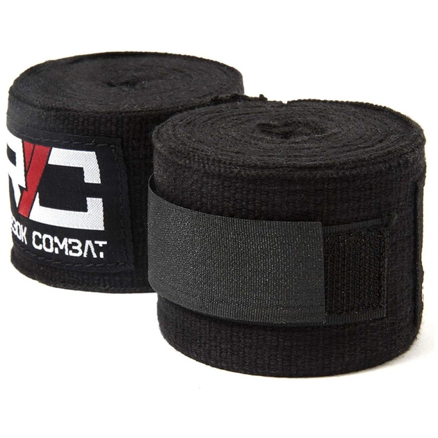 Бинт для спорту Reebok Combat Hand Wraps RSCB-11158 чорний Уні 180 см (5055436116011) - picture 3