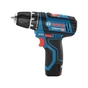 Шуруповерт Bosch GSR 12V-15 12В, 2х2А/год, 15-30Нм, 0-400/400-1300об/хв, набір 10 біт, кейс (0.601.868.10G) - зменшене зображення 3