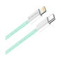 Дата кабель USB-C to Lightning 1.0m 27W green ColorWay (CW-CBPDCL061-G) - preview 2