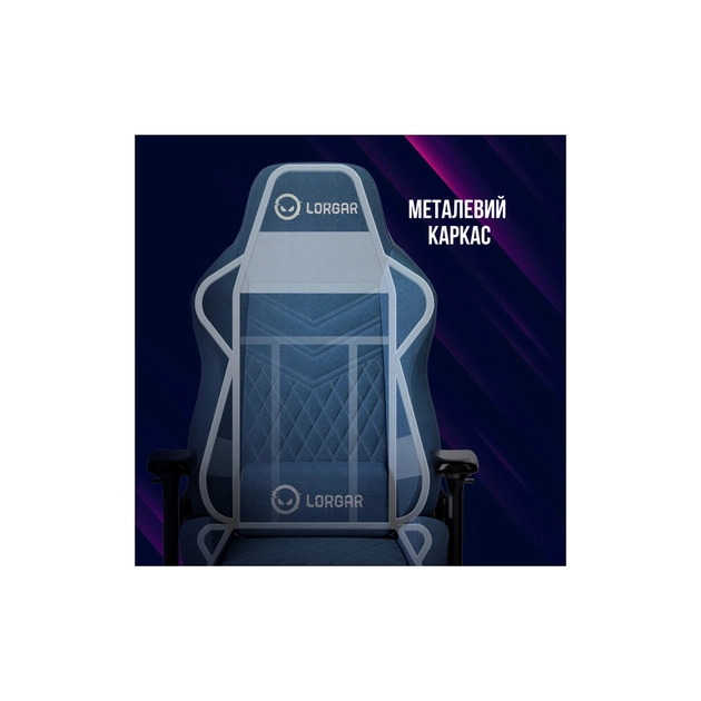 Крісло ігрове Lorgar Ace 422 Blue (LRG-CHR422BL) - picture 7