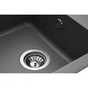 Мийка кухонна GRANADO SALAMANKA grafito (gr0609) - зменшене зображення 3