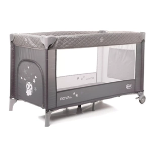 Дитячий манеж 4Baby Royal Сірий (4RO1) зображення 1