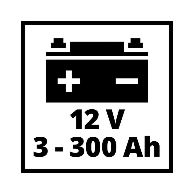 Пуско зарядний пристрій Einhell CE-BC 15 M, 280Вт, 12В, 3-600Ач, макс 15А, 7.65кг (1002265) - picture 6