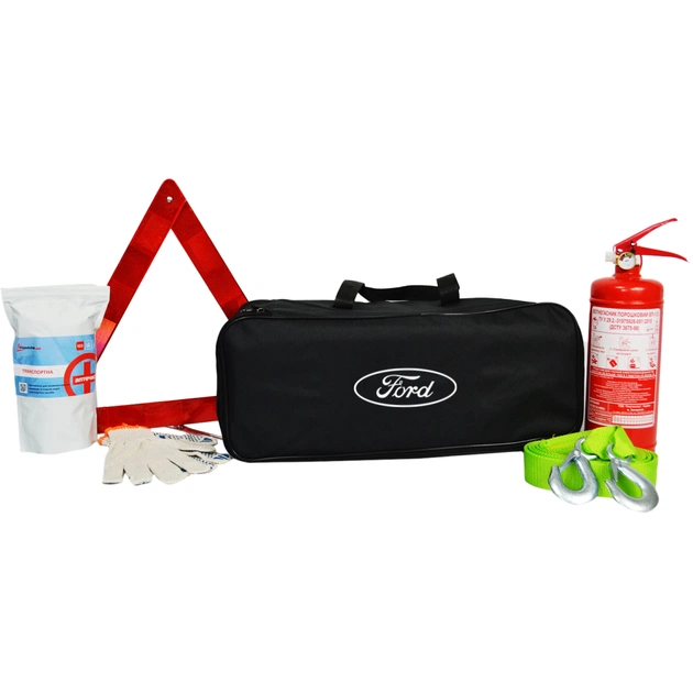 Набір техдопомоги Poputchik Базовий, Ford, чорна (01-146-IS) - picture 1