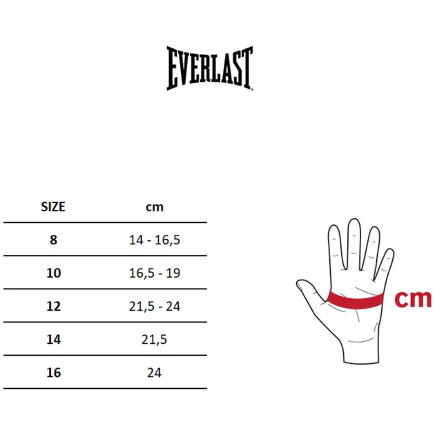 Боксерські рукавички Everlast Powerlock 2 Pro Lace 896910-70-314 чорний 14 oz (009283609122) - picture 2