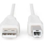 Кабель для принтера USB 2.0 AM/BM 1.8m Digitus (AK-300102-018-E) - зменшене зображення 1