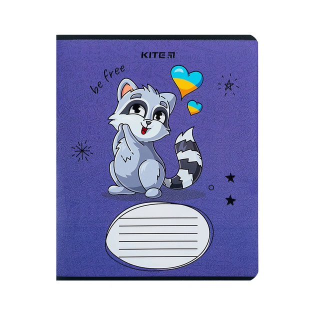 Зошит Kite Хоробрі тварини 12 аркушів, лінія (K24-234-2) - picture 8