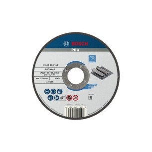 Круг відрізний Bosch Standard по металу 125 х 2.5мм, прямий (2.608.603.166) зображення 1