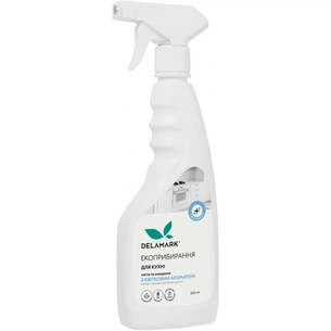 Спрей для чищення кухні DeLaMark з квітковим ароматом 500 мл (4820152331878) зображення 1