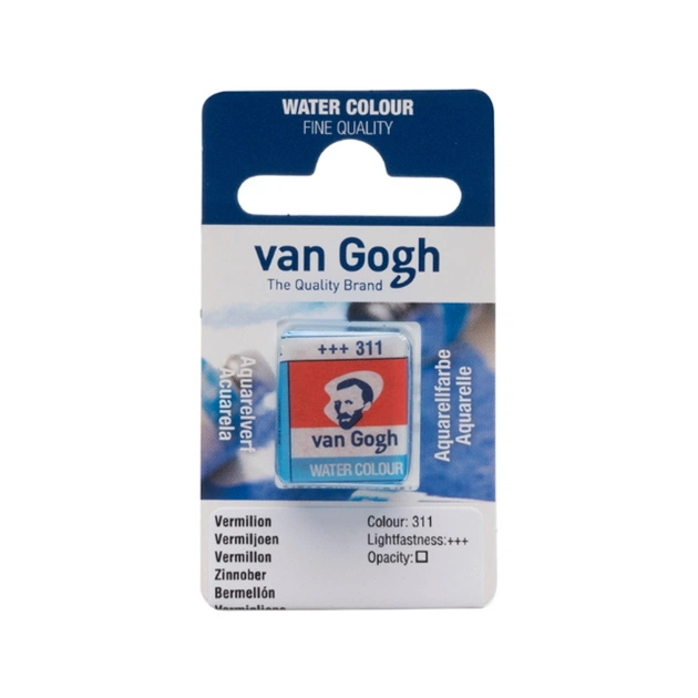 Акварельні фарби Royal Talens Van Gogh (311), Кіновар, кювета (8712079419141) - зображення 1