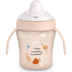 Поїльник-непроливайка Suavinex Wonderland чашка з носиком, 200 мл,+6 міс рожева (402788) изображение 1