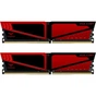 Модуль пам'яті для комп'ютера DDR4 8GB (2x4GB) 2400 MHz Vulcan Red Team (TLRED48G2400HC14DC01) - зменшене зображення 1